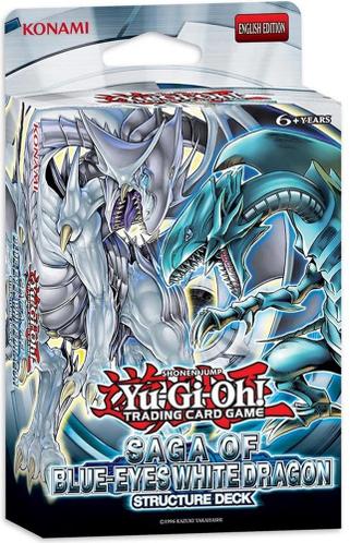 Yu-Gi-Oh! - Saga of Blue Eyes White Dragon Structure Deck |, Hobby en Vrije tijd, Verzamelkaartspellen | Yu-gi-Oh!, Nieuw, Verzenden
