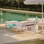 2dekans | SoBuy Ligbed - Opvouwbaar - Max. 120 kg - 195 x 63, Tuin en Terras, Tuinsets en Loungesets, Ophalen of Verzenden, Zo goed als nieuw