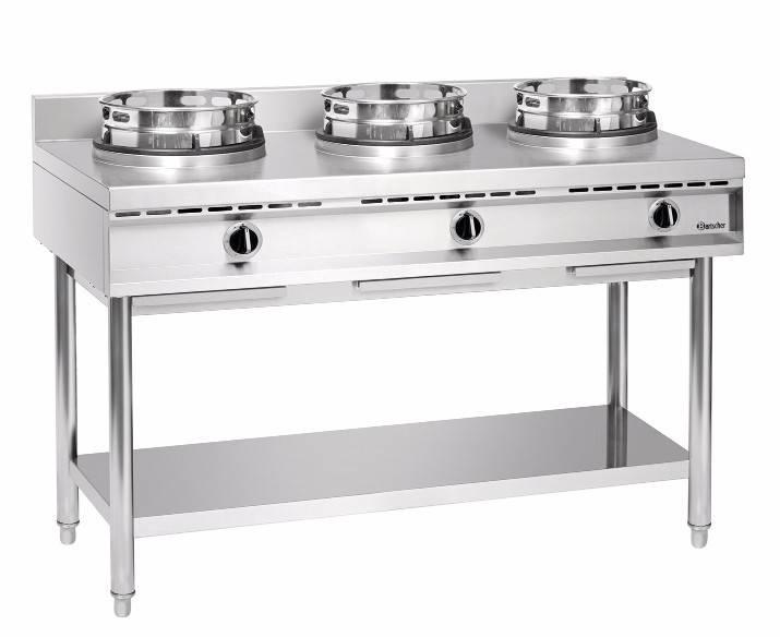 Gas wokbrander GWH3 - 3 branders - propaan, Zakelijke goederen, Horeca | Keukenapparatuur, Nieuw in verpakking, Verzenden