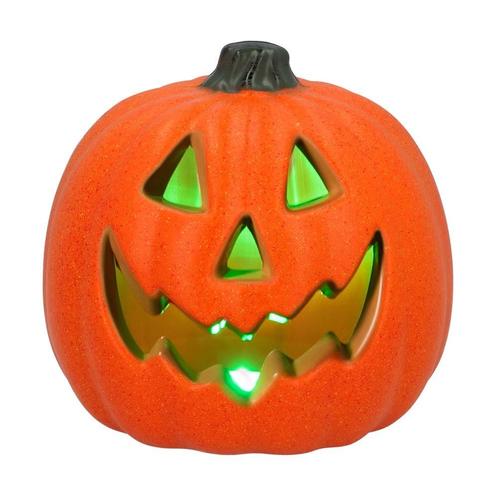 lichtgevende Halloween pompoen  (20 cm), Hobby en Vrije tijd, Feestartikelen, Nieuw, Verzenden