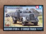 Tamiya 32585 German 3ton 4x2 Cargo Truck 1:48, Hobby en Vrije tijd, Modelbouw | Auto's en Voertuigen, Verzenden, Nieuw, Tamiya