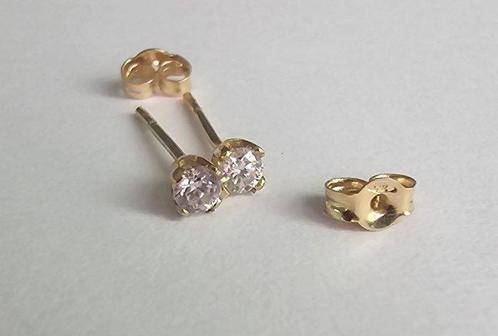 Zonder Minimumprijs - Oorstekers - 18 karaat Geel goud, Sieraden, Tassen en Uiterlijk, Antieke sieraden
