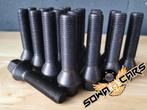 Nieuwe ZWART wielbouten M14x1,50 Conisch 45mm - 50mm, Ophalen of Verzenden