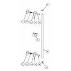 Glijstang BWS Lim 75 cm Geborsteld Staal, Doe-het-zelf en Verbouw, Sanitair, Ophalen of Verzenden, Nieuw