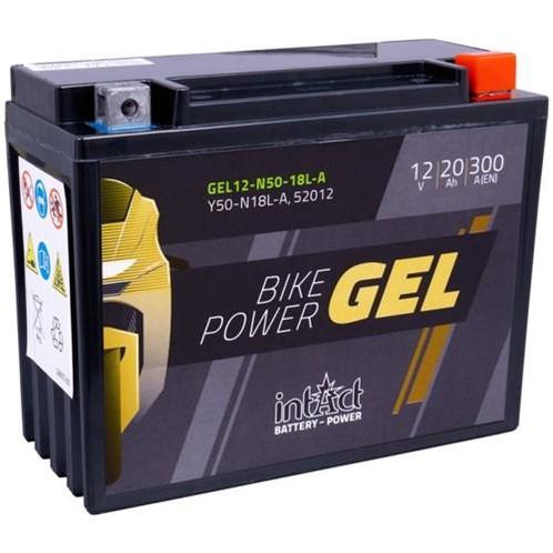 Intact Bike-Power Gel Accu 12V 20Ah 206X91X164, Auto-onderdelen, Accu's en Toebehoren, Verzenden