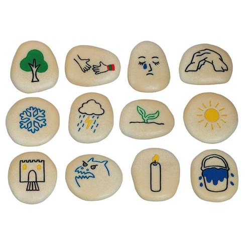 Sensorische zelfregulatie stenen 12 stuks - Yellow Door, Kinderen en Baby's, Speelgoed | Educatief en Creatief