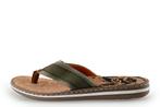 Rieker Slippers in maat 43 Groen | 10% extra korting, Slippers, Overige kleuren, Verzenden, Rieker