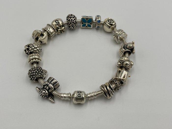 Zonder Minimumprijs - Pandora - Bedelarmband - 14 karaat, Sieraden, Tassen en Uiterlijk, Antieke sieraden