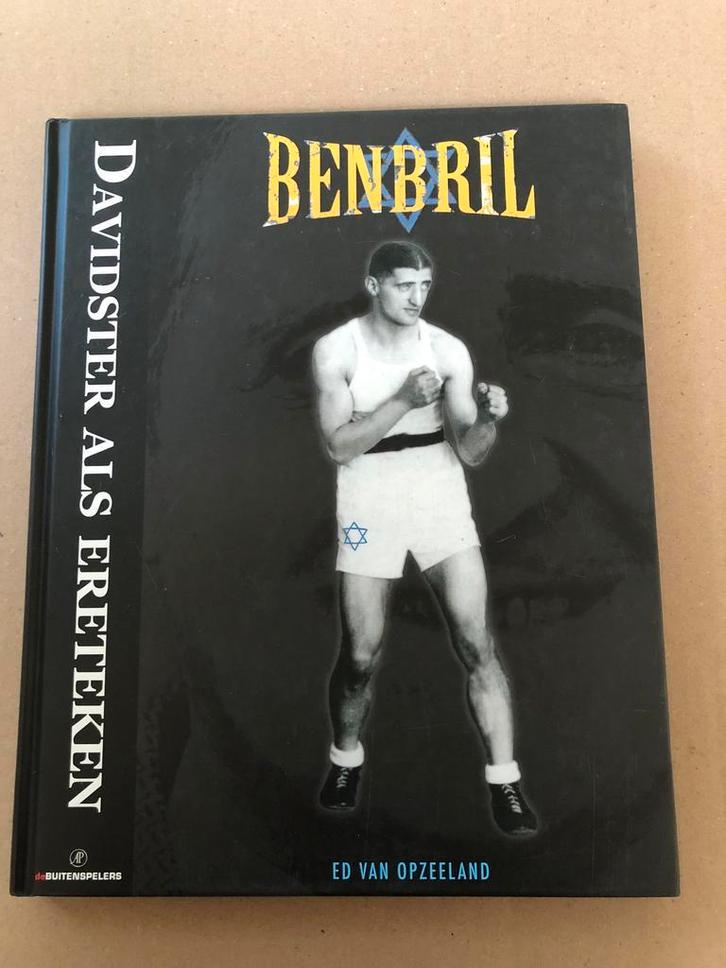 Ben Bril - Bokskampioen - Overlever -Davidsster als ereteken, Boeken, Sportboeken, Nieuw, Ophalen of Verzenden