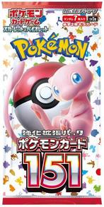 Pokémon TCG Scarlet & Violet 151-Booster Pack Japans, Hobby en Vrije tijd, Ophalen of Verzenden, Nieuw