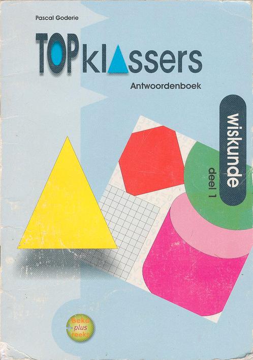 Topklassers Antwoorden Wiskunde werkboek deel 1, Boeken, Schoolboeken, Nieuw, Verzenden