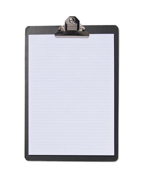 HEMA Klembord 34x23 met A4 schrijfblok zwart, Diversen, Agenda's, Nieuw, Verzenden