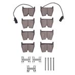 DFC 03-16 Audi R8 Front Active Performance Pads and Hardware, Auto-onderdelen, Ophalen of Verzenden, Nieuw