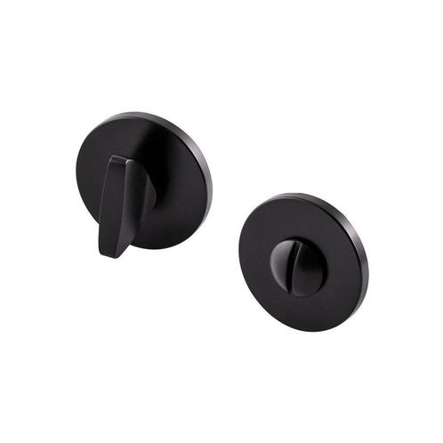 WC-garnituur Shuffle rond 5mm - zwart, Doe-het-zelf en Verbouw, Hang- en Sluitwerk, Nieuw, Verzenden