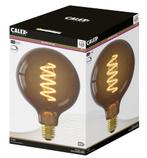 Calex LED Globelamp G125 E27 4W 120lm 1800K Natural Bruin..., Nieuw, Ophalen of Verzenden