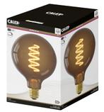 Calex LED Globelamp G125 E27 4W 120lm 1800K Natural Bruin..., Huis en Inrichting, Ophalen of Verzenden, Nieuw