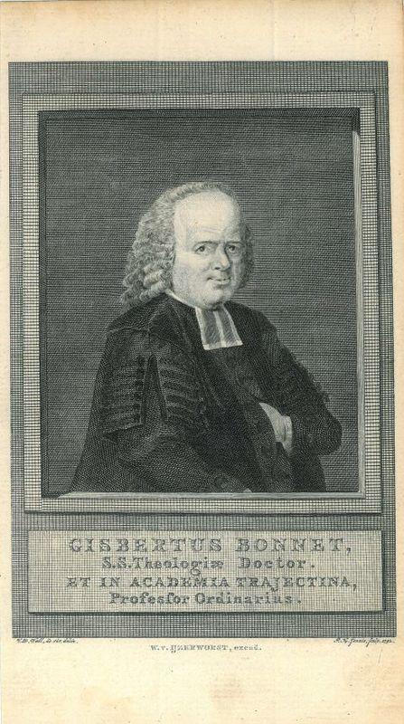 Portrait of Gisbertus Bonnet, Antiek en Kunst, Kunst | Etsen en Gravures