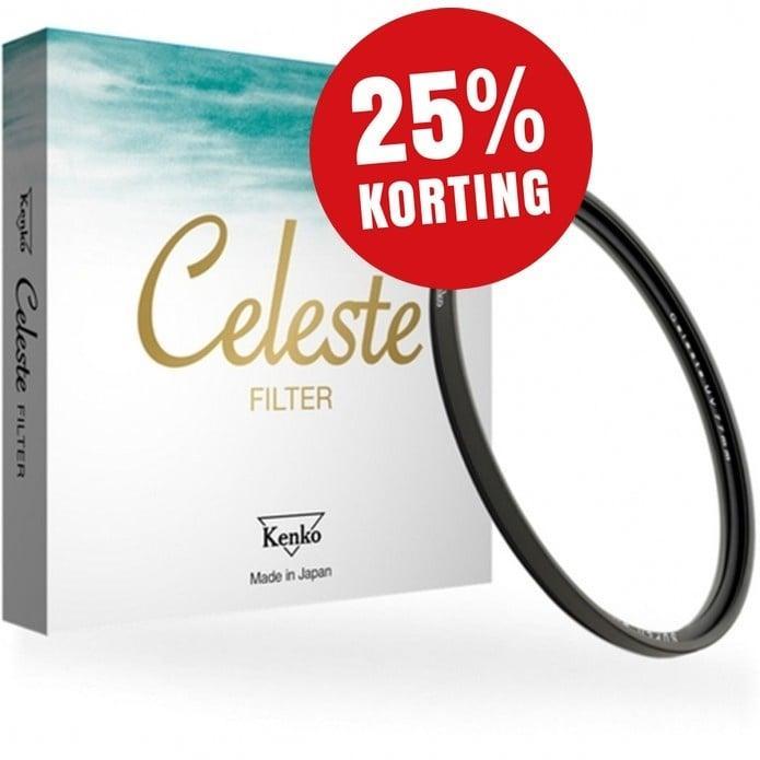Kenko Celeste UV filter  --25% KORTING--, Audio, Tv en Foto, Fotografie | Filters, UV-filter, Nieuw, Overige merken, Ophalen of Verzenden