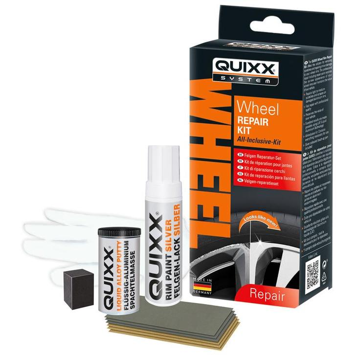 Quixx Wheel Repair Kit / Wielreparatieset - voor zilveren, Auto-onderdelen, Overige Auto-onderdelen, Ophalen of Verzenden