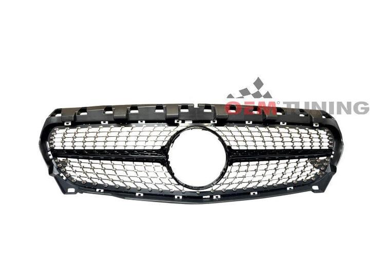 Mercedes-Benz W117 CLA | Black Diamond Grille | 13-16 |, Auto-onderdelen, Carrosserie en Plaatwerk, Nieuw, Mercedes-Benz, Voor