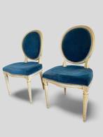 Stoel (2) - Hout - Antieke Louis XVI-stijl stoelen, Antiek en Kunst