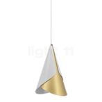 Umage Cornet Hanglamp, mistwit/messing - plafondkapje conisc, Huis en Inrichting, Verzenden, Nieuw