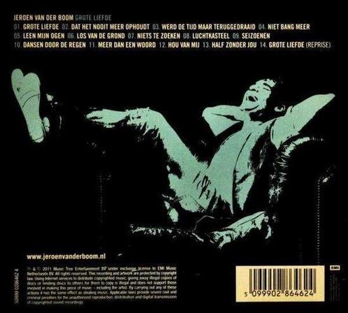 Jeroen Van Der Boom - Grote Liefde - CD, Cd's en Dvd's, Cd's | Overige Cd's, Verzenden