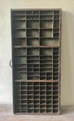 Rek - letterbak in hout - printers letter tray