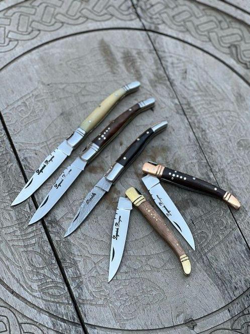 Keukenmes - Utility knife - Bougna lagioule Met Bij Flapmes, Antiek en Kunst, Antiek | Keukenbenodigdheden