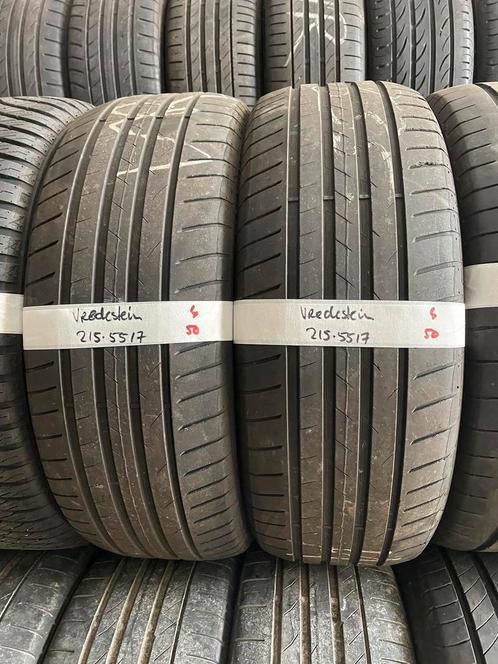 215-55-17 Vredestein Zomerbanden 4mm Incl Montage 215 55 17, Auto-onderdelen, Banden en Velgen, 17 inch, Zomerbanden, 215 mm, Personenwagen