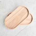 HOCHO Beuken Houten Dienblad – 200x100x15 mm – Hardwax B, Huis en Inrichting, Ophalen of Verzenden, Nieuw