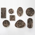 TM DESIGN - Tafelmiddenstuk - Donkere emperormarmer, Antiek en Kunst, Curiosa en Brocante