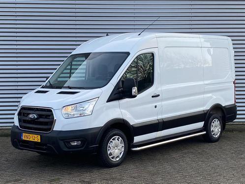 Ford Transit 2.0TDCI L2H2 Airco Sidebars Navi Sensoren Multi, Auto's, Bestelauto's, Lease, Overige kleuren, Handgeschakeld, Wit