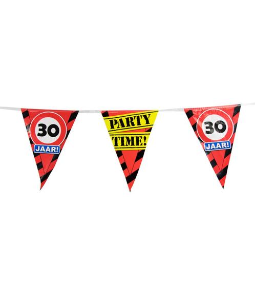 Slingers 30 jaar Verkeersbord 10m, Hobby en Vrije tijd, Feestartikelen, Nieuw, Verzenden