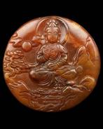Amulet Guanyin Heilige Berg & Hemelse Wijsheid :