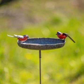 Metalen Tuinbeeld Schaal - Mooievogels.nl beschikbaar voor biedingen
