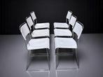 6x (of minder/meer) Spilimbergo Stoelen - Italie 70’s, Zo goed als nieuw, Wit, Kunststof, Vijf, Zes of meer stoelen