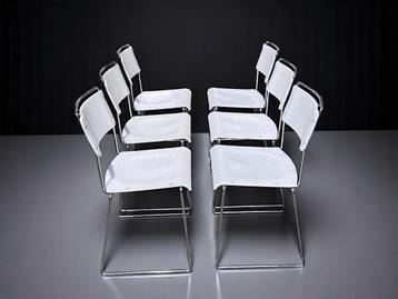 6x (of minder/meer) Spilimbergo Stoelen - Italie 70’s beschikbaar voor biedingen