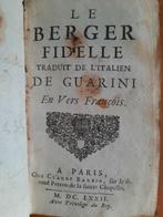 Guarini - Le Berger Fidelle (Il Pastor Fido) - 1672, Antiek en Kunst