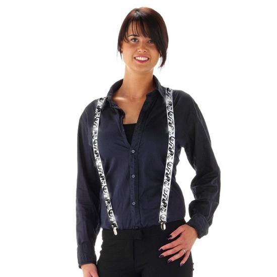 Dollar en euro bretels met LED lichtjes - Bretels, Hobby en Vrije tijd, Feestartikelen, Ophalen of Verzenden