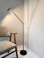 Herda - Vloerlamp om te lezen - Messing, Marmer