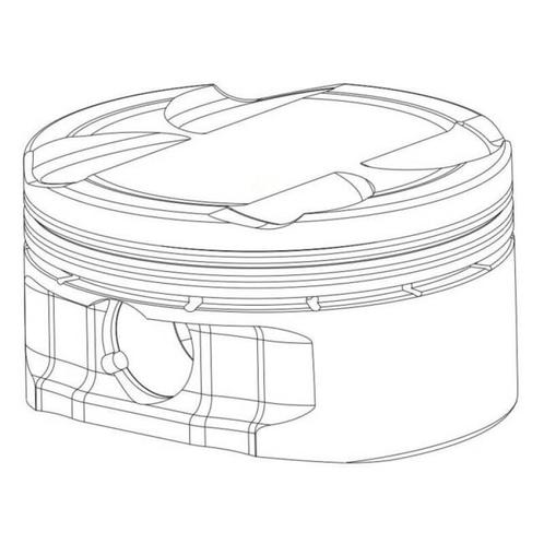 CP Piston & Ring Set for Acura/Honda K24 w/K20A/A2 Bore, Auto-onderdelen, Motor en Toebehoren, Ophalen of Verzenden