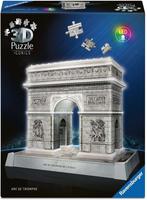 Iconics 3D Puzzel - Arc de Triomphe Paris with Light (216, Hobby en Vrije tijd, Denksport en Puzzels, Verzenden, Nieuw