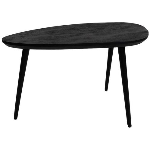 Salontafel Manon Zwart 80 x 50 cm, Huis en Inrichting, Tafels | Salontafels, Nieuw, Verzenden