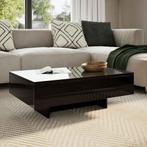 vidaXL Salontafel hoogglans zwart, Huis en Inrichting, Tafels | Salontafels, Overige materialen, Verzenden, Nieuw, 50 tot 100 cm