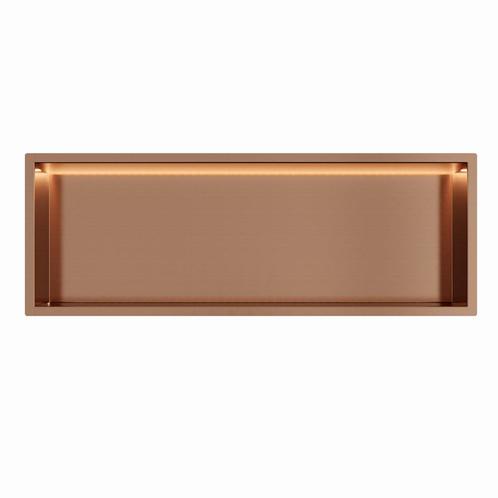 Copper RVS Inbouwnis 30x90x10cm met RGB verlichting, Doe-het-zelf en Verbouw, Sanitair, Verzenden