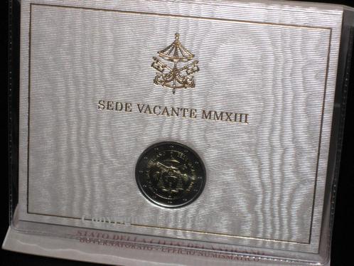 Vatikan 2 Euro 2013 Sede Vacante Sedisvakanz im Originalf..., Postzegels en Munten, Munten | Europa | Euromunten, Verzenden