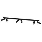 Vigo 6-lichts Opbouwspot Zwart Binnenverlichting, Huis en Inrichting, Lampen | Spots, Nieuw, Modern, Plafondspot of Wandspot, Verzenden