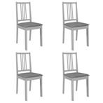 Eetkamerstoelen: Comfort & Stijl - Tweedekansje met Korting, Huis en Inrichting, Stoelen, Ophalen of Verzenden, Nieuw, Grijs, Vier