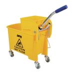 Jantex Kentucky rolemmer met wringer geel 20L, Verzenden, Nieuw